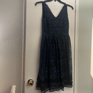 Navy Lace Dress!